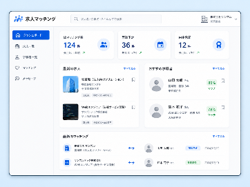 求職者と求人企業のマッチングサービス