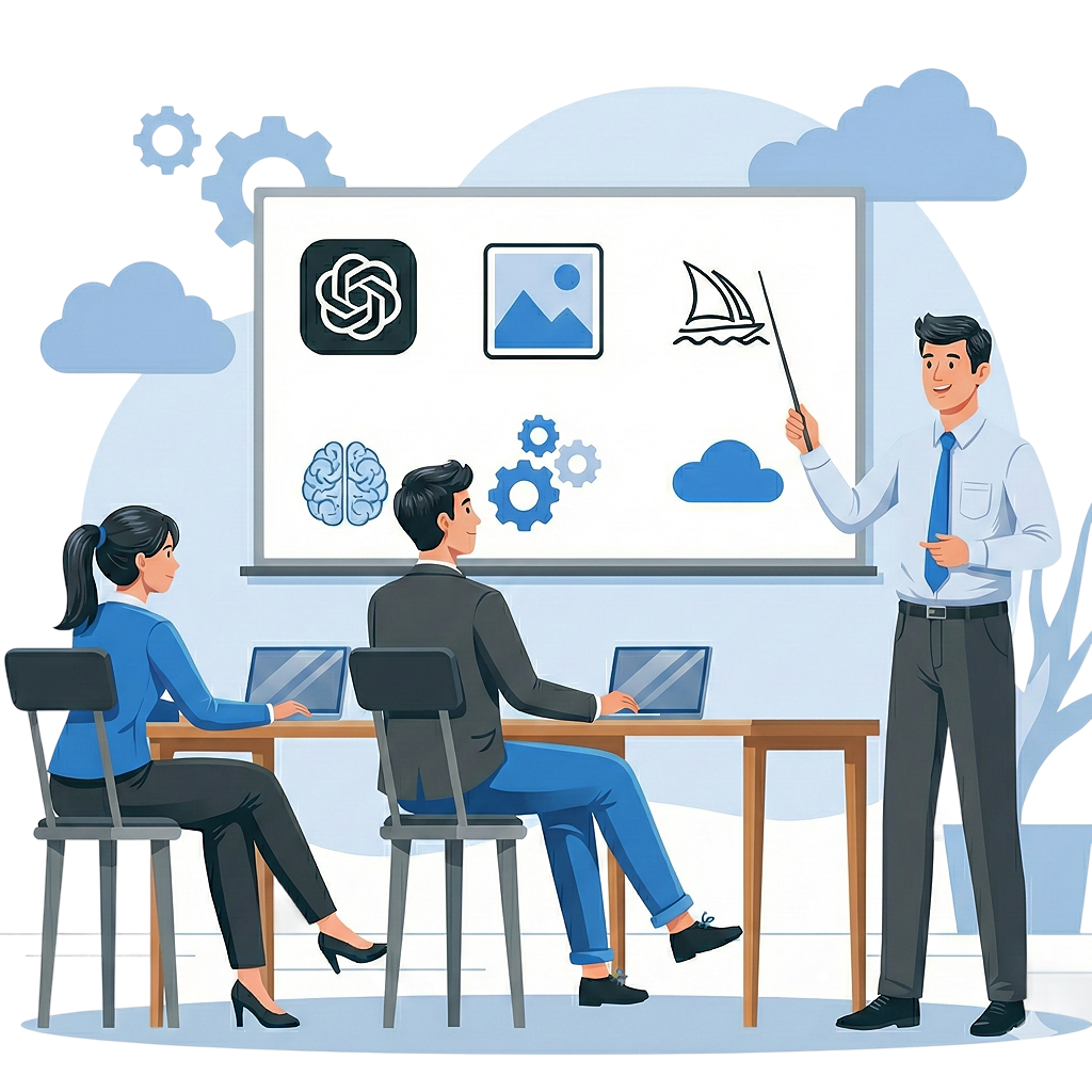 生成AI研修のイメージ